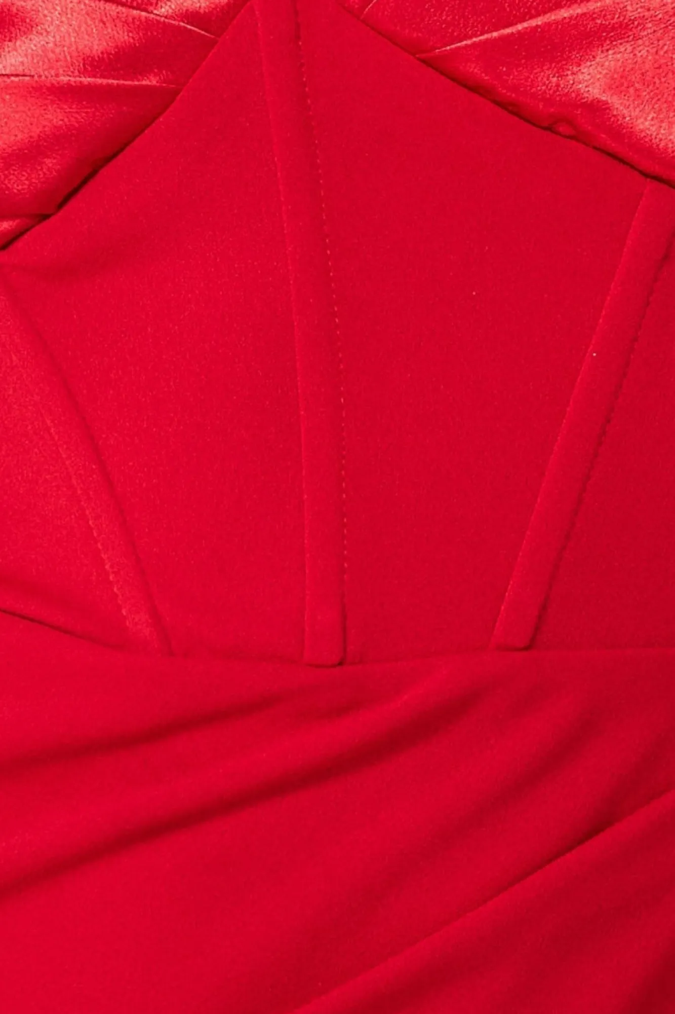 Maxi Dresses^* Satin & Scuba Off The Shoulder Maxi Dress Red