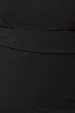 Jumpsuits^* Bandeau Scuba Jumpsuit Black