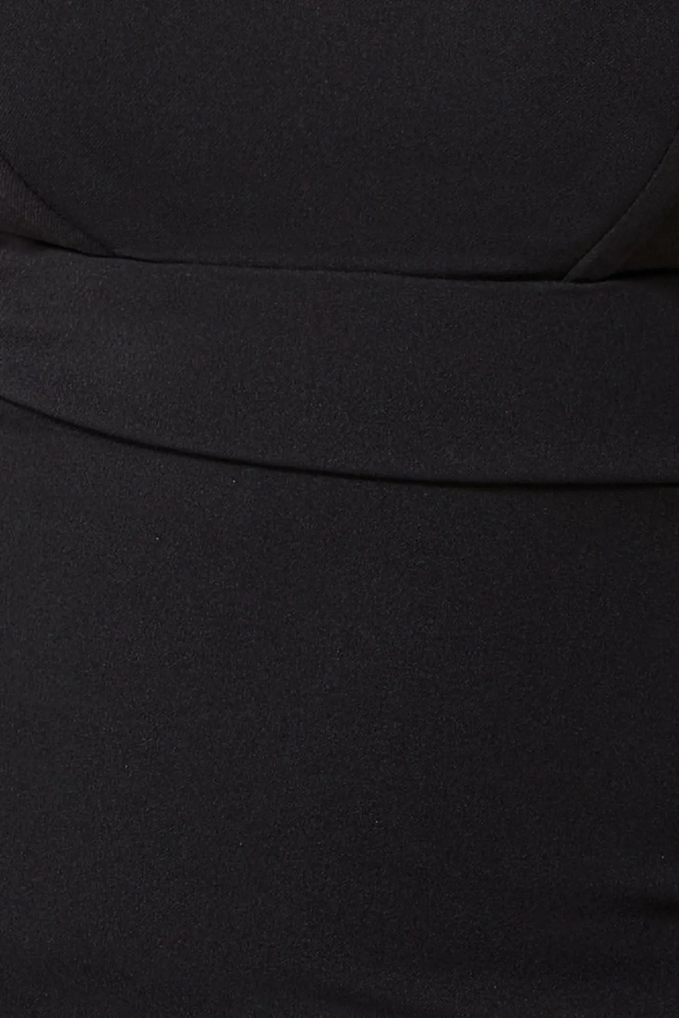 Jumpsuits^* Bandeau Scuba Jumpsuit Black