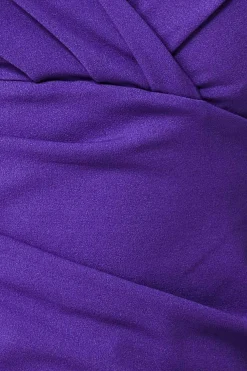 Jumpsuits^* Bardot Scuba Jumpsuit Purple
