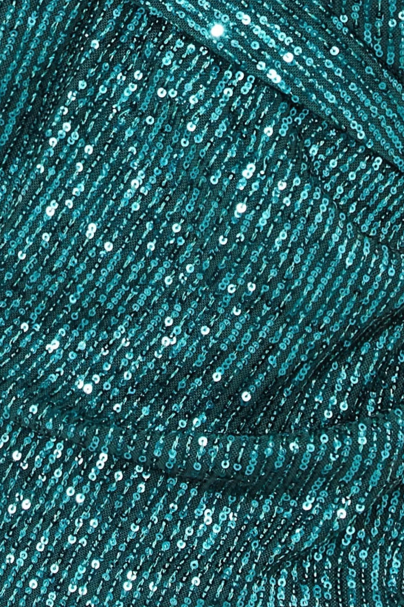 Maxi Dresses^* Bardot Sequin Pleated Maxi Dress Green Emerald