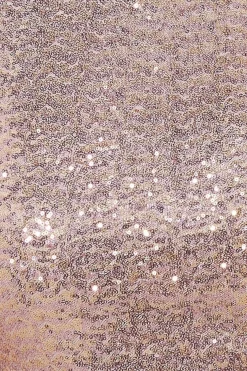 Maxi Dresses^* Cowl Back Sequin Maxi Dress Champagne