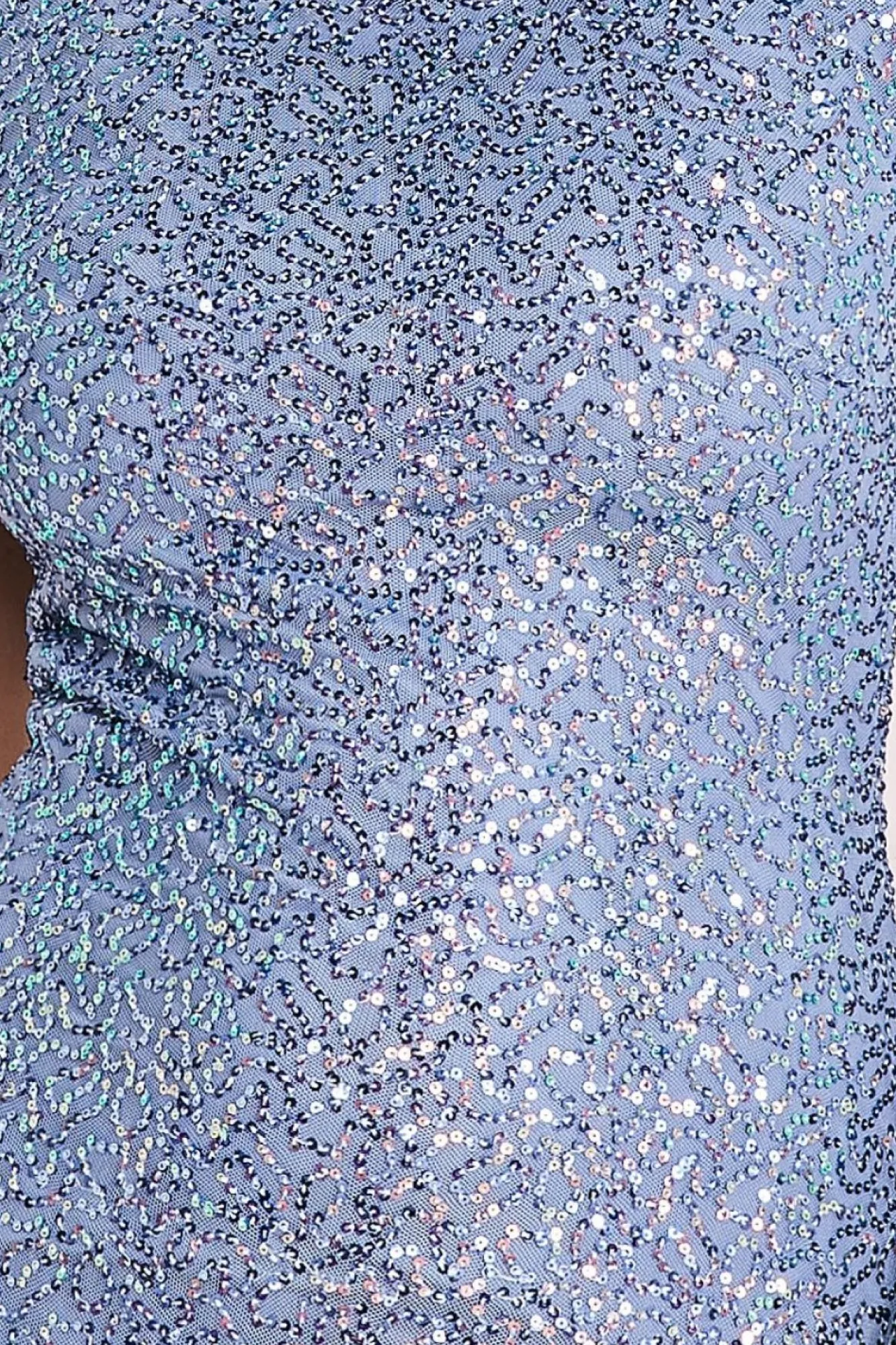 Maxi Dresses^* Cowl Back Sequin Maxi Blue