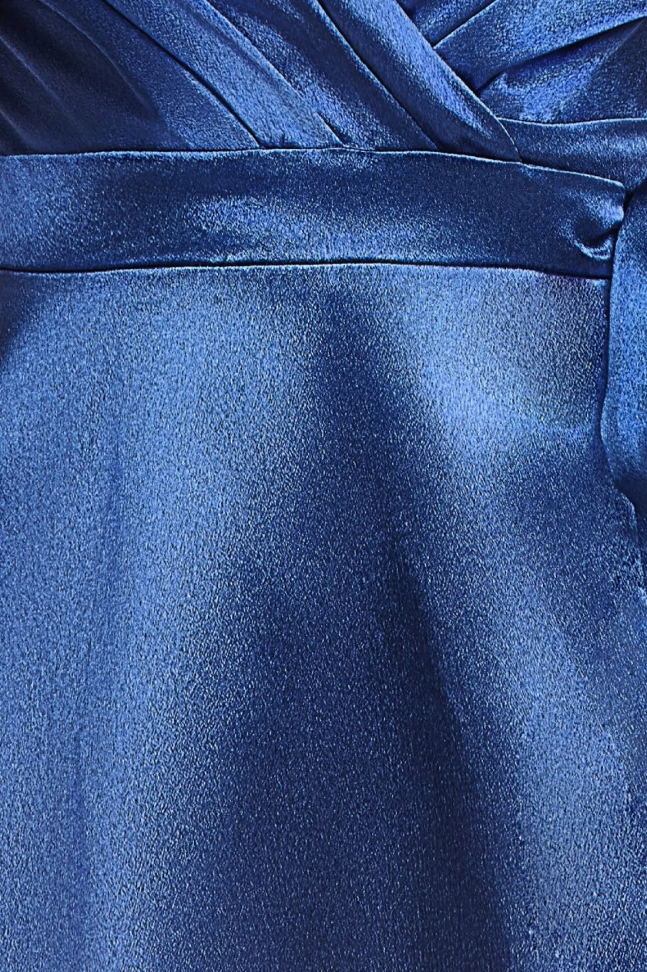 Maxi Dresses^* Cowl Bardot Satin Twill Maxi Dress Navy