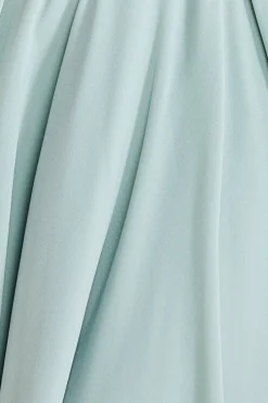 Maxi Dresses^* Cowl Neck Chiffon Maxi Dress - Sage Green Sagegreen