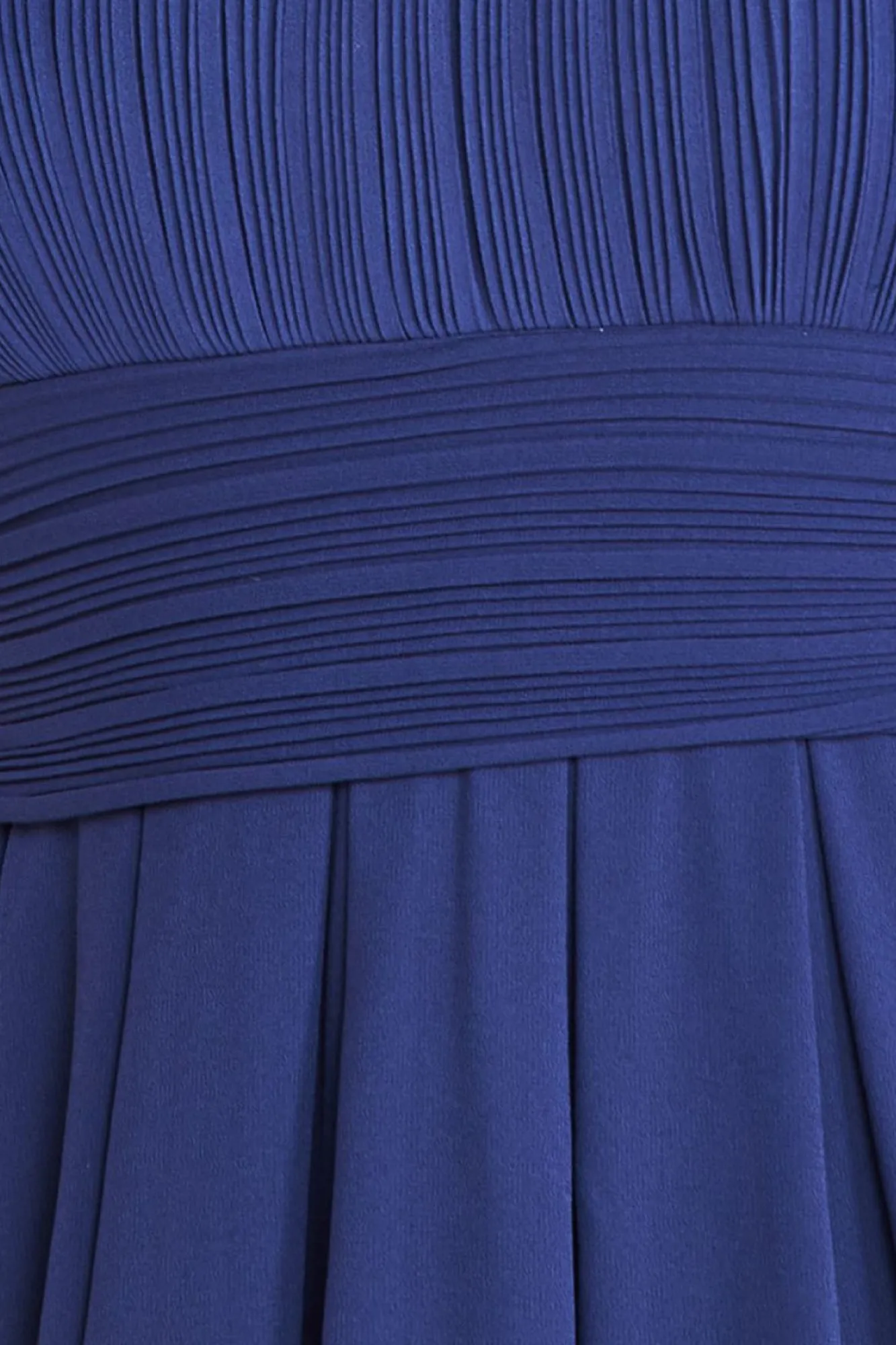 Maxi Dresses^* Crochet & Pleated Top High Low Maxi Navy