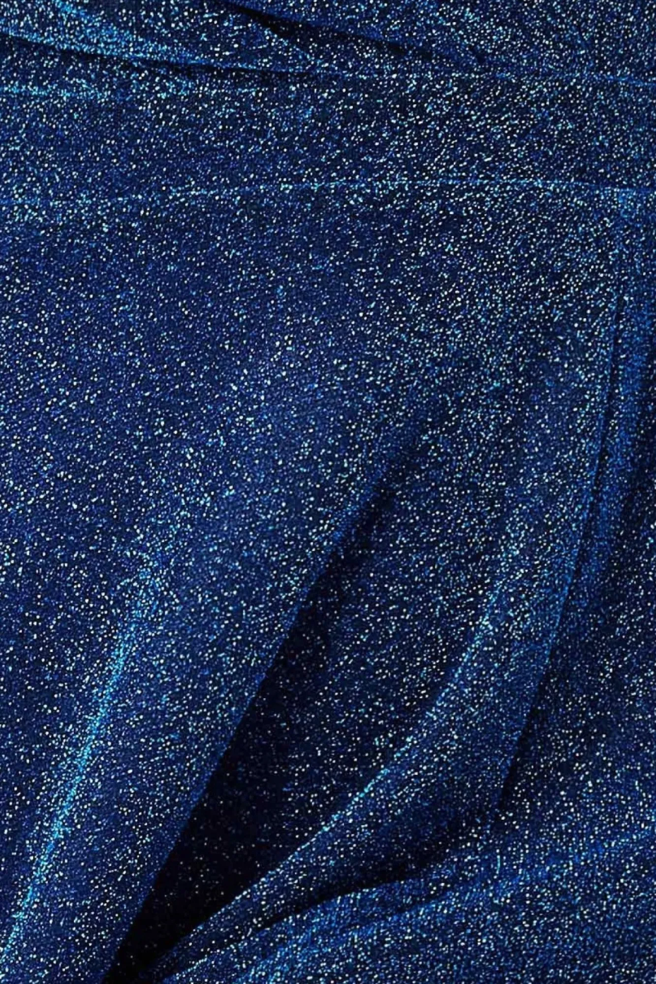 Maxi Dresses^* Crossover Lurex Glitter Maxi Dress - Royal Blue Royalblue