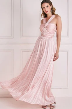 Maxi Dresses^* Crossover Multiway Maxi Dress Blush