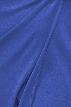 Maxi Dresses^* Off The Shoulder Knot Front Maxi - Royal Blue Royalblue