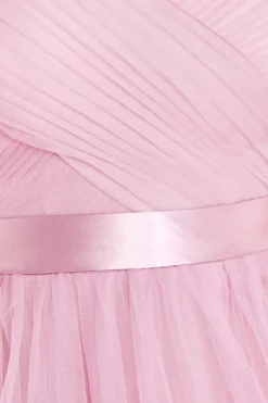Maxi Dresses^* Off The Shoulder Princess Maxi Dress Blush