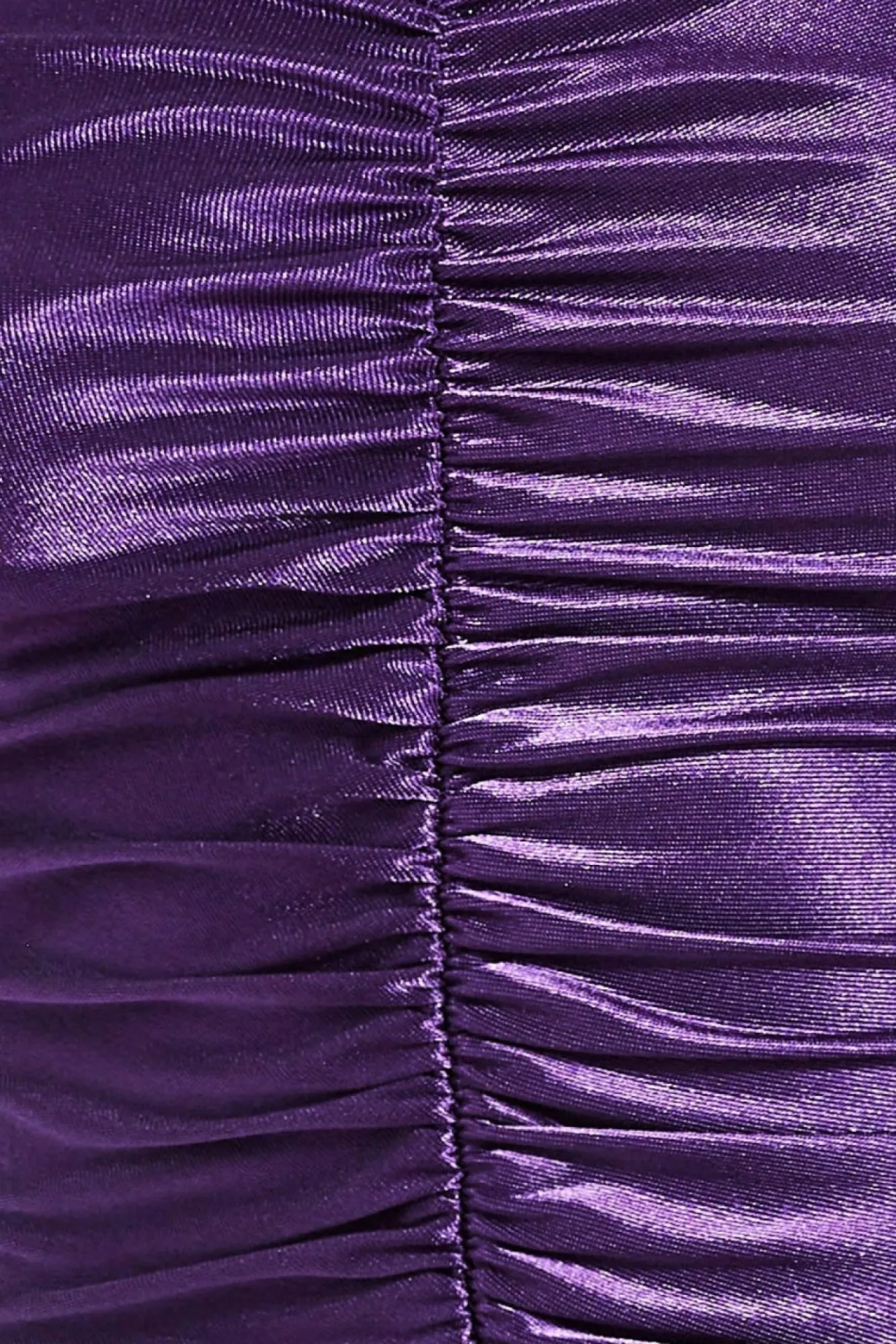 Mini Dresses^* Off The Shoulder Ruched Mini Purple