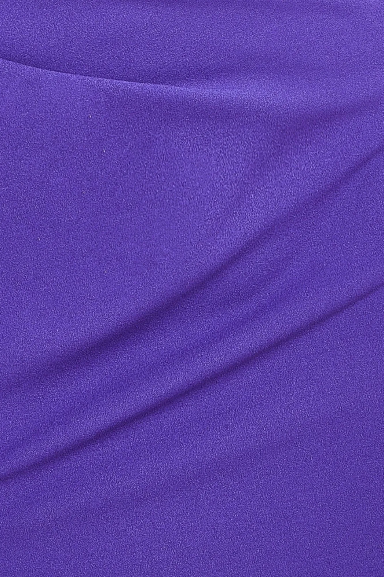 Maxi Dresses^* One Shoulder Front Split Scuba Maxi Purple