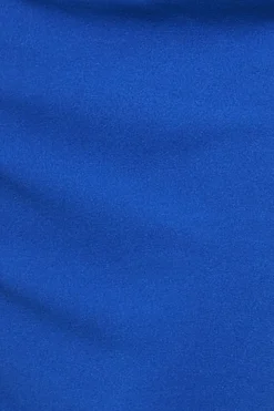 Midi Dresses^* One Shoulder Scuba Midi Dress Royal Blue