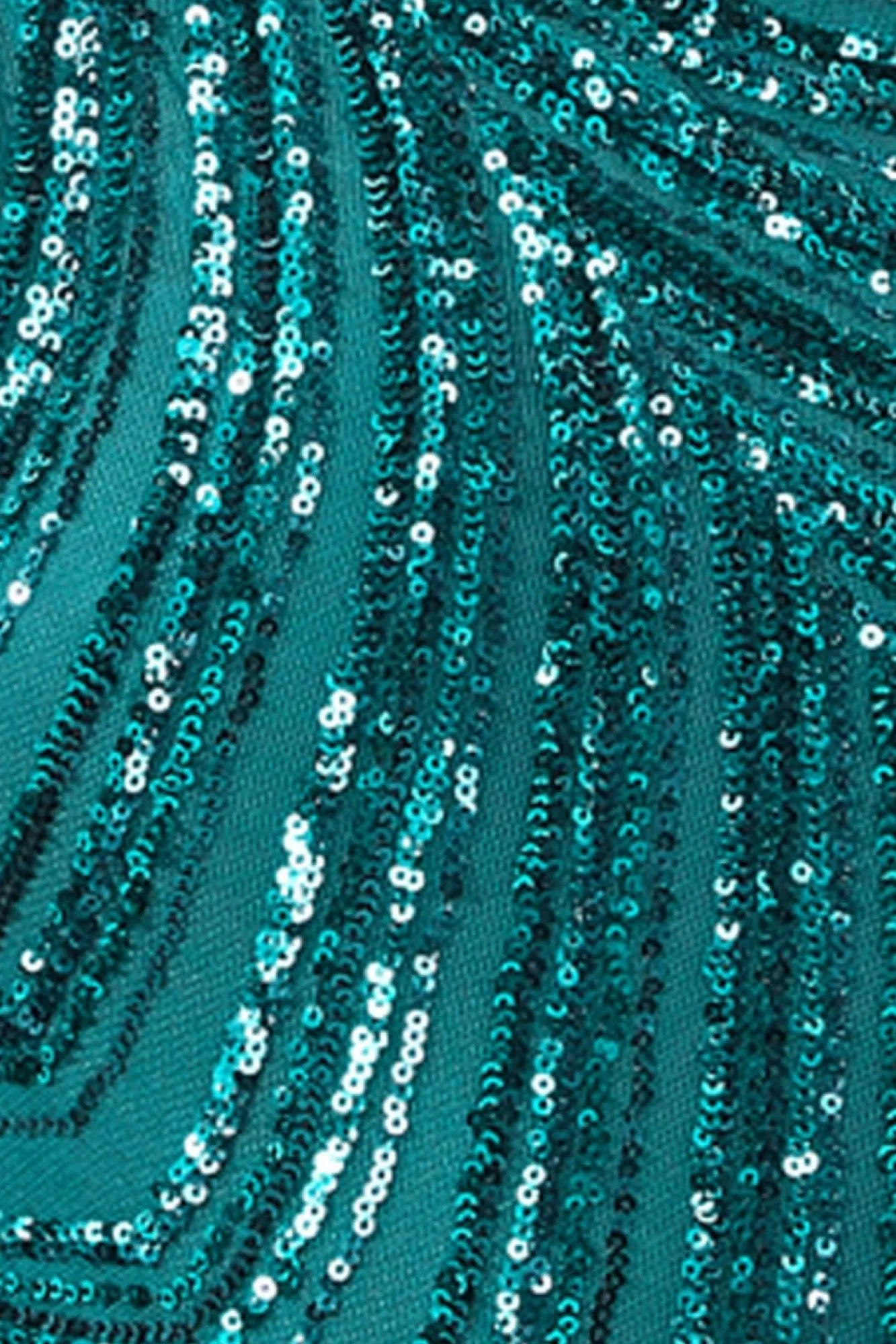 Jumpsuits^* One Shoulder Sequin Jumpsuit Emerald