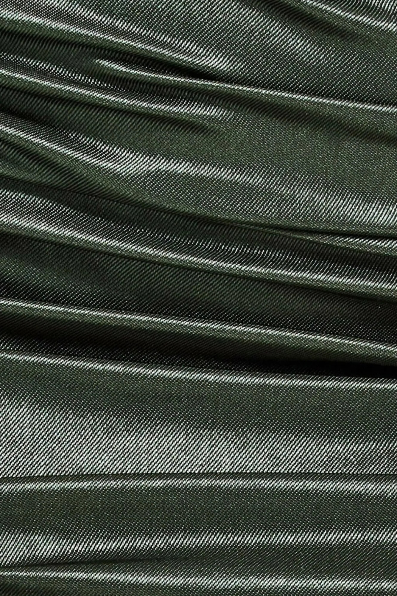 Skirts^* Ruched Satin Mini Skirt Khaki