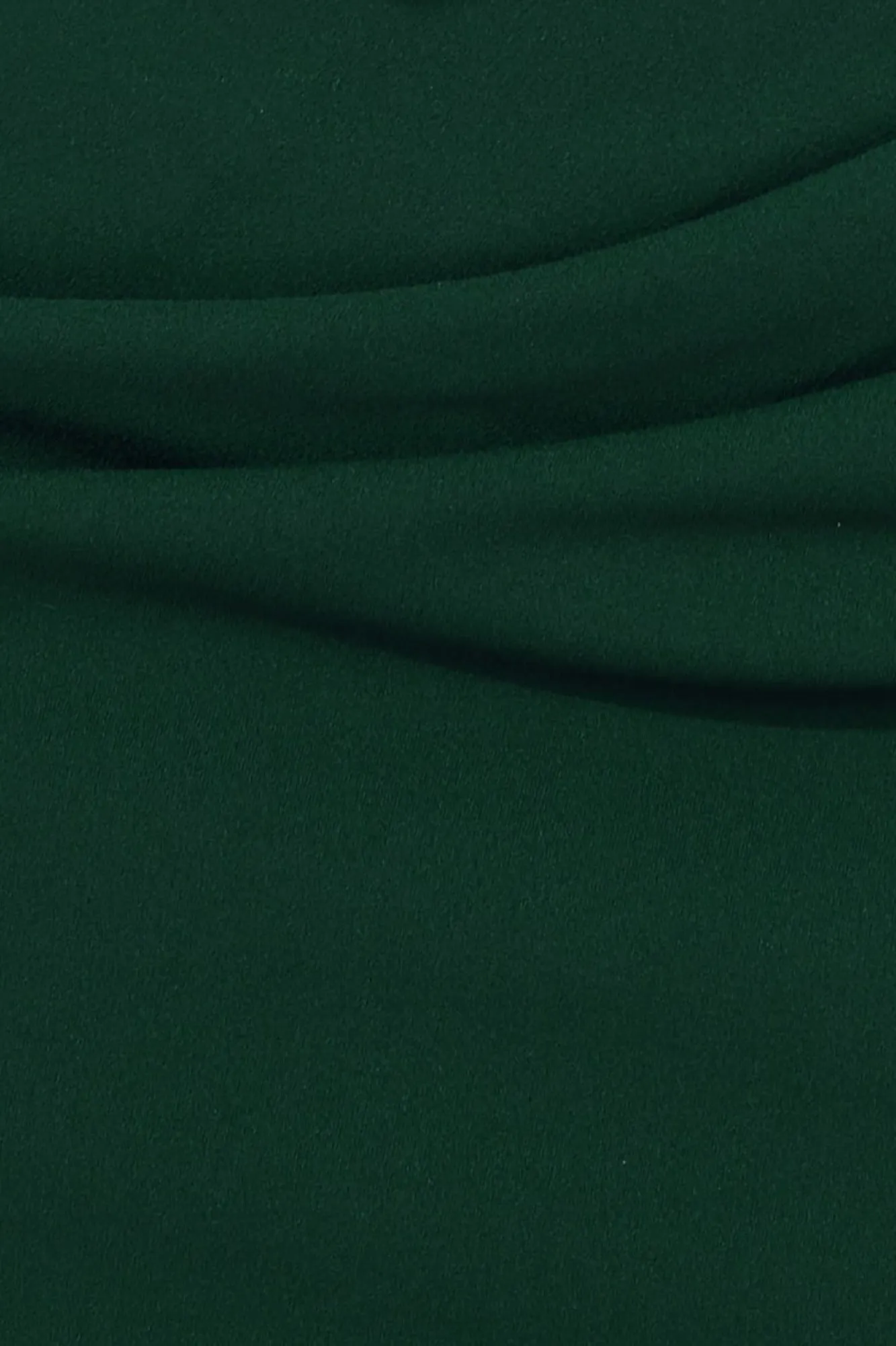 Midi Dresses^* Satin & Scuba Off The Shoulder Midi Dress Emerald