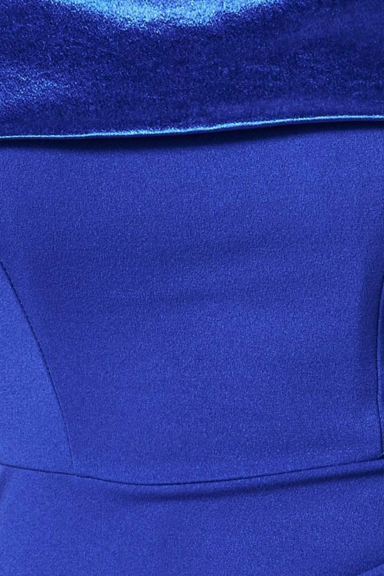 Maxi Dresses^* Satin Band Bandeau Maxi Dress - Royal Blue Royalblue