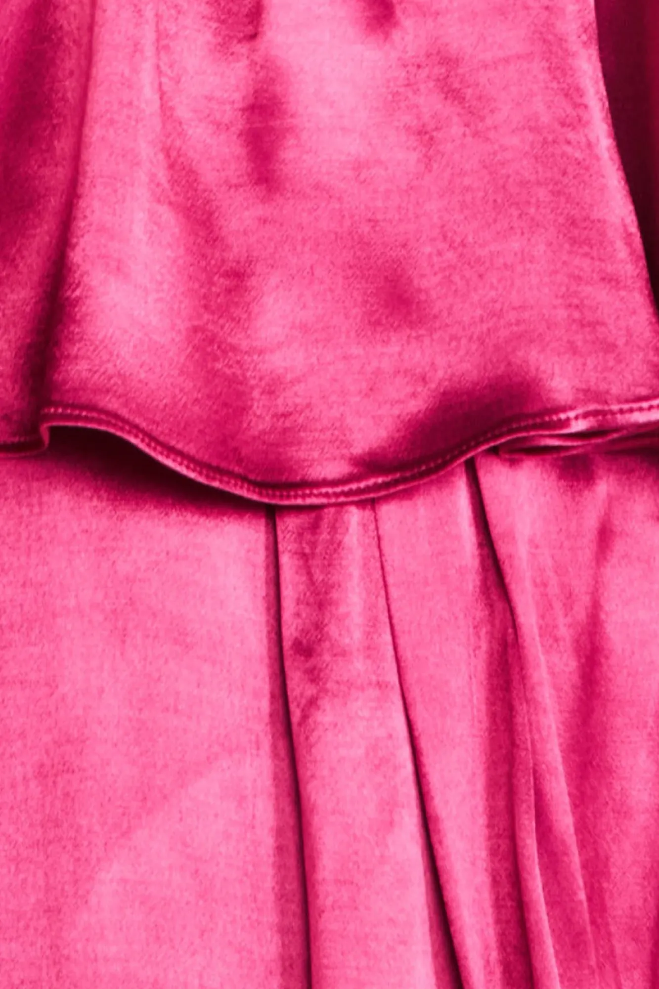 Midi Dresses^* Satin Viscose Front Wrap Midi Burgundy