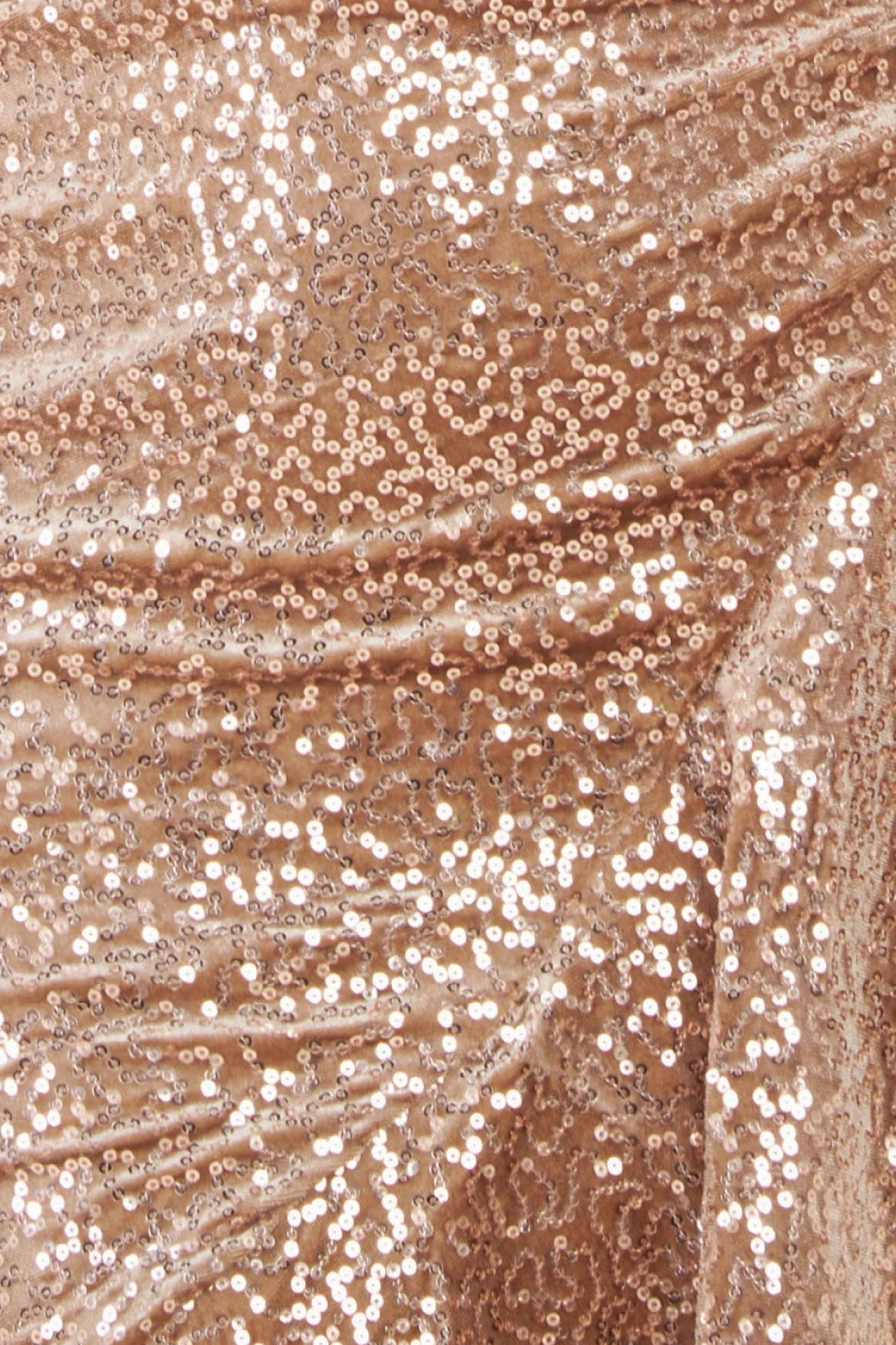 Maxi Dresses^* Sequin & Velvet Bardot High Low Maxi Champagne