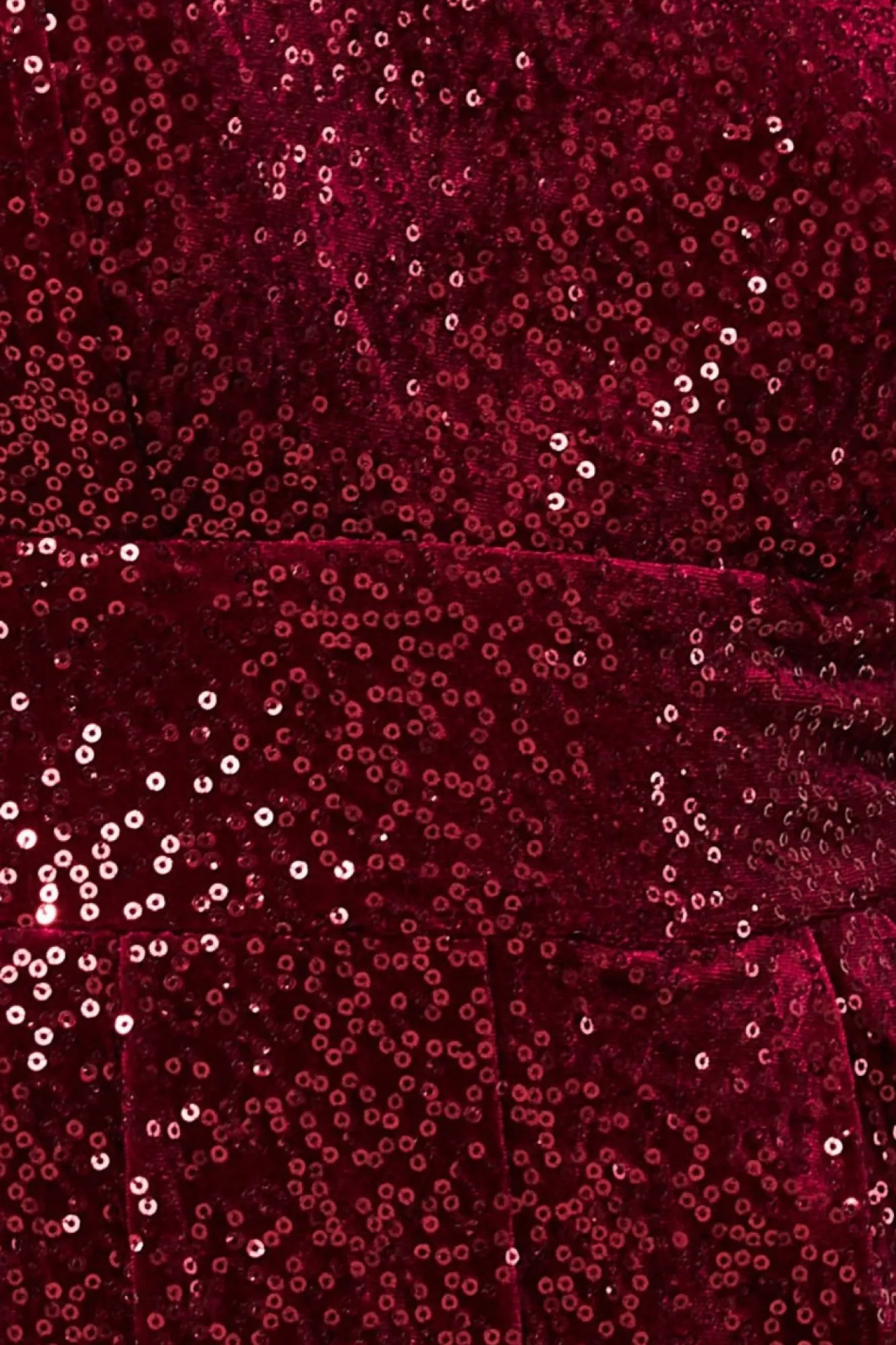 Jumpsuits^* Sequin & Velvet Corset Jumpsuit Wine