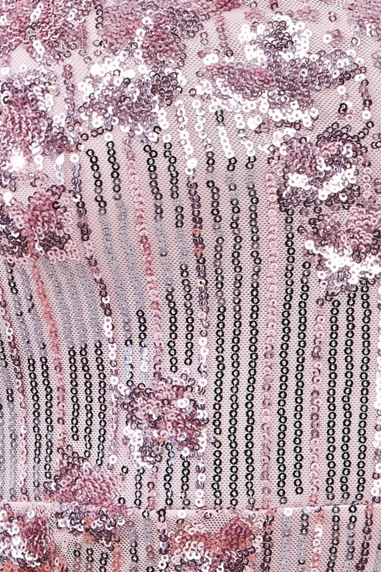 Maxi Dresses^* Sequin And Feather Boobtube Maxi Blush