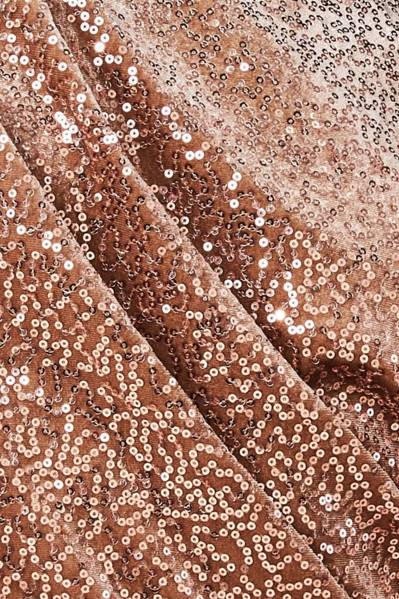 Jumpers^* Sequin Velvet Jumper Champagne