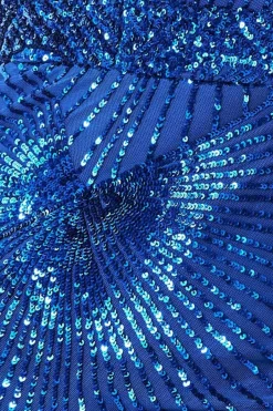 Maxi Dresses^* Starburst Sequin Maxi Royal Blue