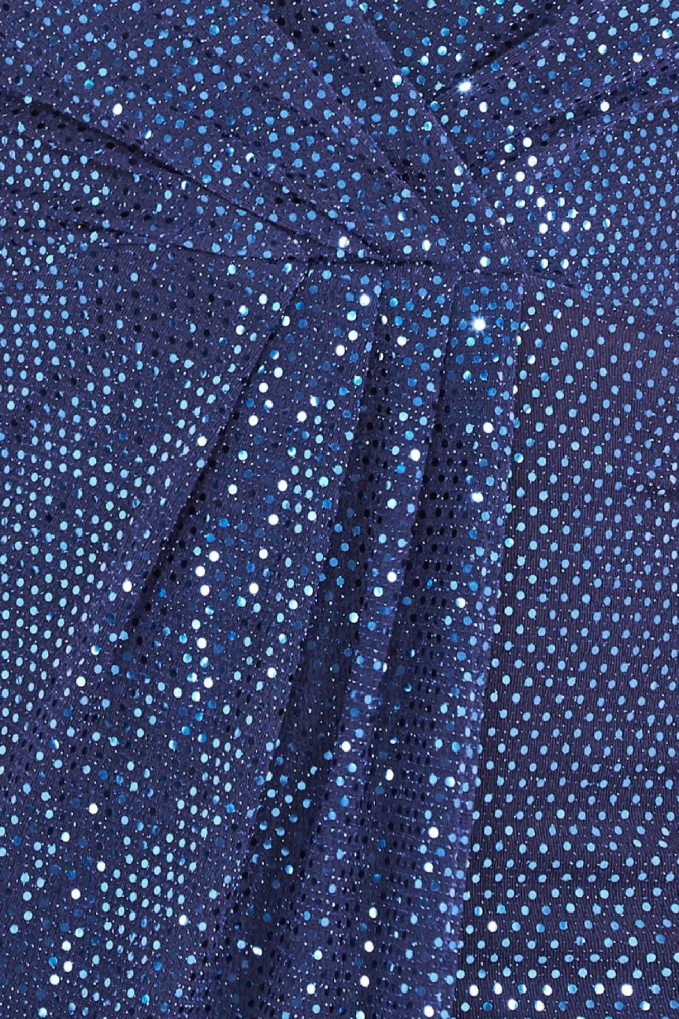 Maxi Dresses^* Wrap Style Front Split Metallic Maxi Dress Navy