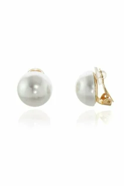 Jewellery^Cachet London Bibi 18Mm Clip Earrings White
