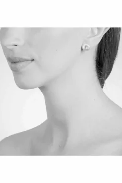 Jewellery^Cachet London Bibi 12Mm Clip Earrings White