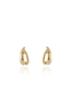 Jewellery^Cachet London Cachet Calais Clip-On Earrings Gold