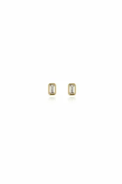 Jewellery^Cachet London Elin 0.7Cm Earrings Gold