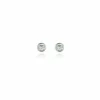 Jewellery^Cachet London Hatu 0.7Cm Earrings Platinum