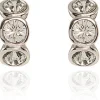 Jewellery^Cachet London Kacia Earrings Platinum Plated Silver