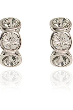 Jewellery^Cachet London Kacia Earrings Platinum Plated Silver