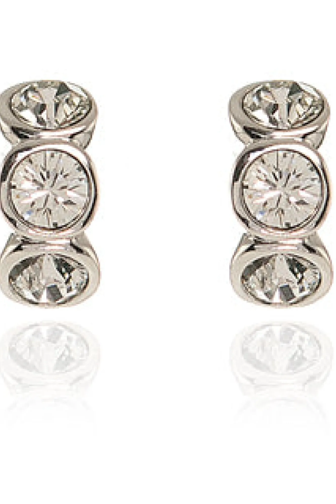 Jewellery^Cachet London Kacia Earrings Platinum Plated Silver
