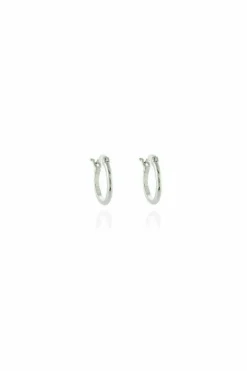 Jewellery^Cachet London Keely 18Mm Earrings Plated Platinum