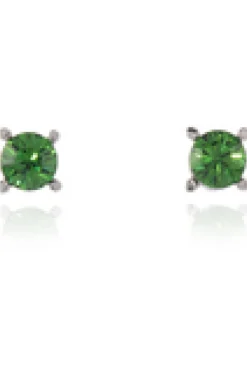 Jewellery^Cachet London Laine 6Mm Stud Earrings Fern Crystal Green