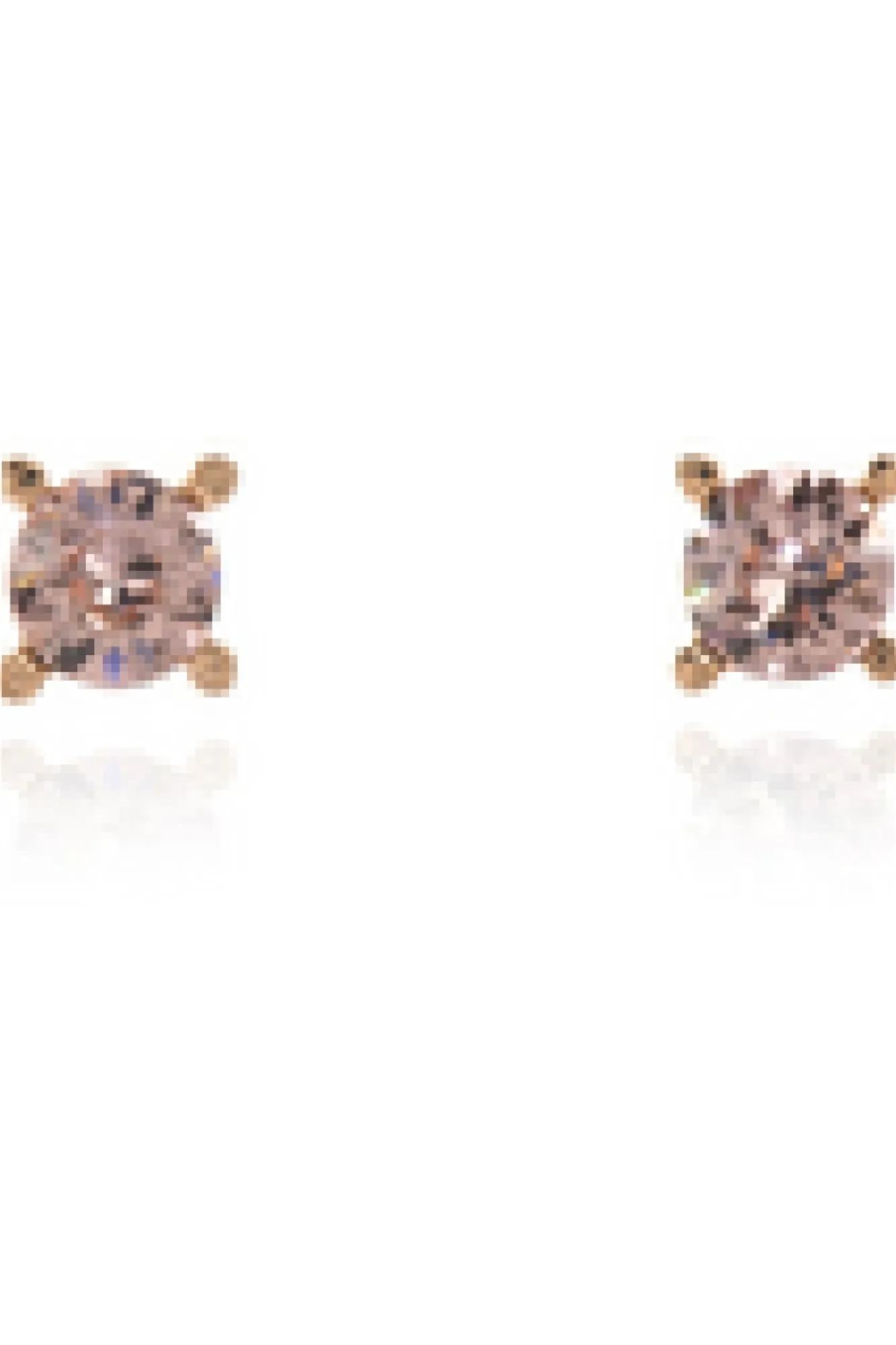 Jewellery^Cachet London Laine 6Mm Stud Earrings 18Ct Gold Rose