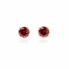 Jewellery^Cachet London Lana 6Mm Earrings With Cz Garnet