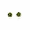 Jewellery^Cachet London Lana 6Mm Earrings With Olivine Cz Olivegreen