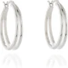 Jewellery^Cachet London Lana 25Mm Hoop Earrings Platinum Plated Silver
