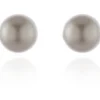 Jewellery^Cachet London Mac 12 Earrings Platinum Pearl Silver