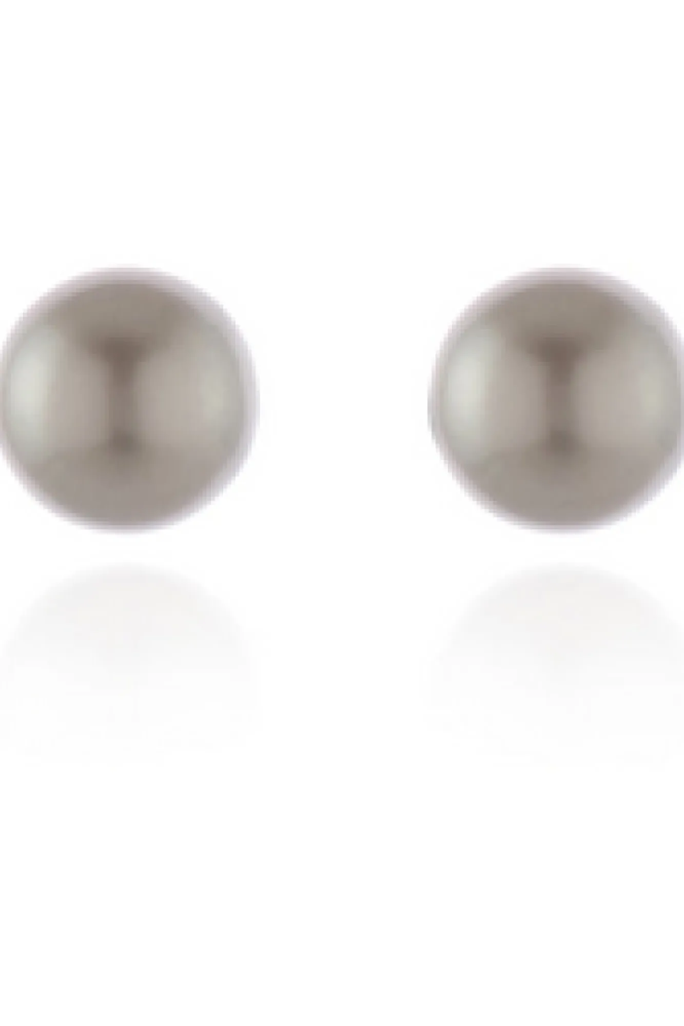 Jewellery^Cachet London Mac 12 Earrings Platinum Pearl Silver