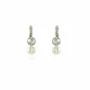 Jewellery^Cachet London Mimi Earrings Plated Leverback Platinum