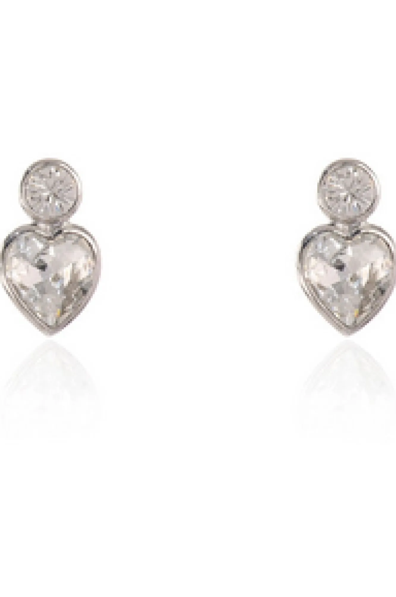Jewellery^Cachet London Posy Simple Earrings Platinum Plated Silver