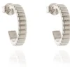 Jewellery^Cachet London Ricci 15Mm Hoop Earrings Platinum Plated Silver