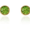 Jewellery^Cachet London Thisbe Earrings Peridot Crystal 18Ct Gold Green