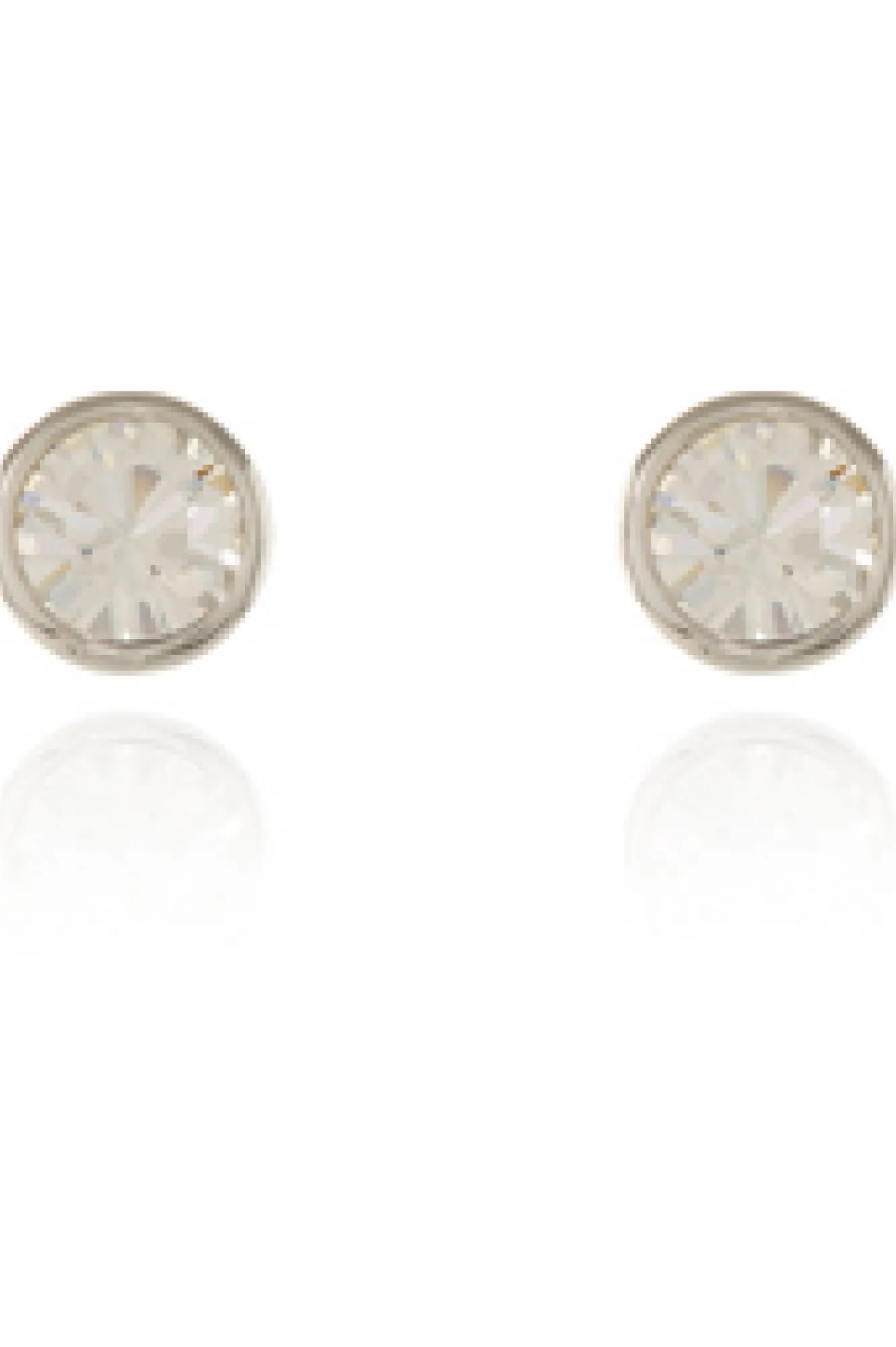 Jewellery^Cachet London Thisbe Earrings Clear Crystal Platinum Plated Silver
