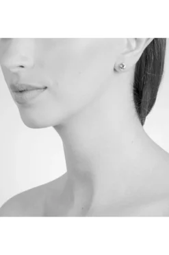 Jewellery^Cachet London Thisbe Earrings Clear Crystal 18Ct Gold Plated White